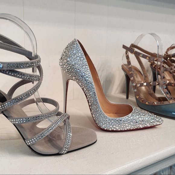 Louboutin pumps so Kate swarovski Custom 1 of 1 - Picture 4 of 16